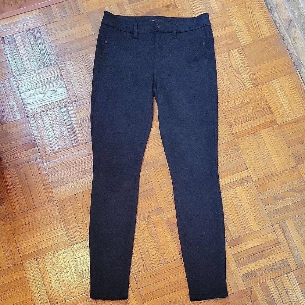Level 99 Black Velveteen Skinny Pants Size 27 Stretch - Picture 4 of 10